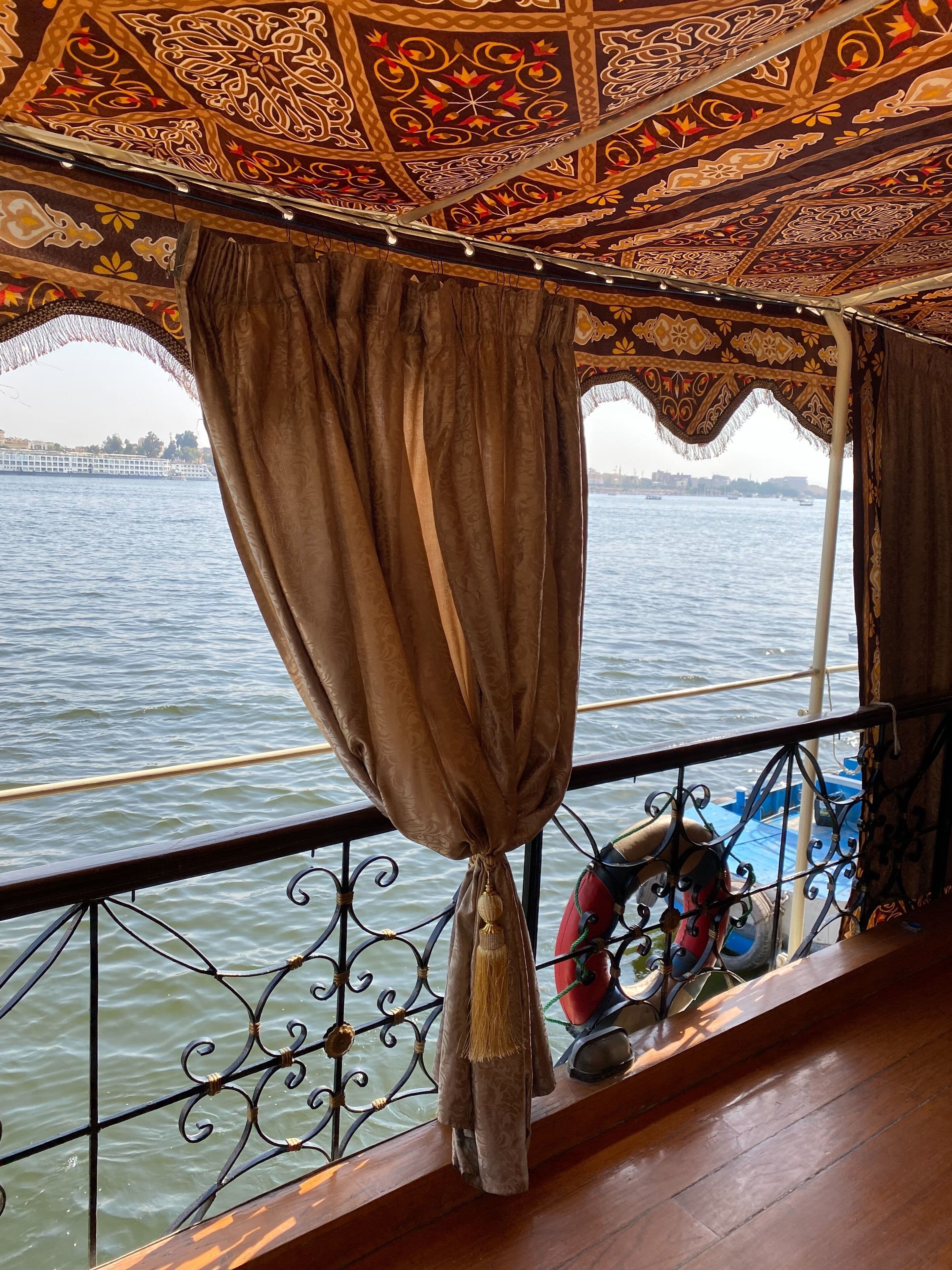 Dahabiya Dream, a Nile dahabiya, operated by Dahabiya Dream Luxury Nile Cruise